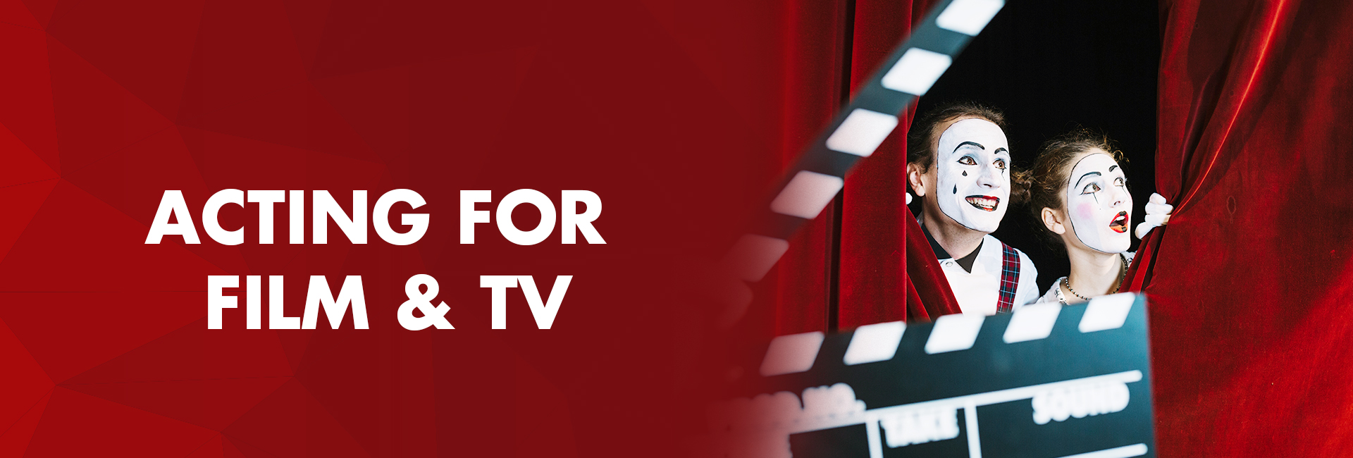 Three-Month Certificate Course Acting for Film & TV